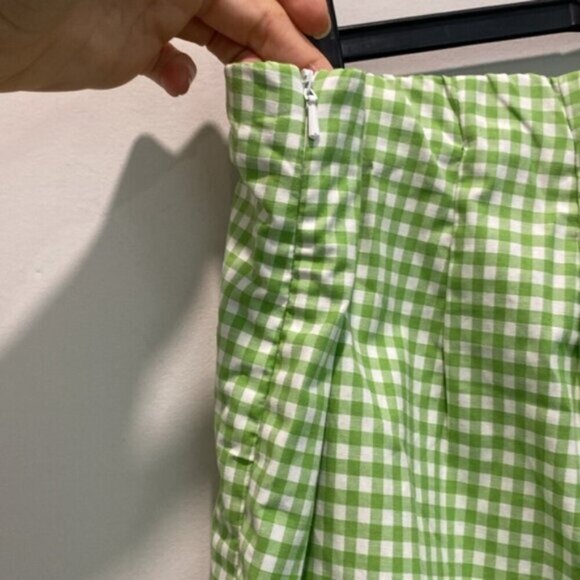 Coldwater Creek Green Plaid Pull-up Pants Size 20W - Picture 10 of 15